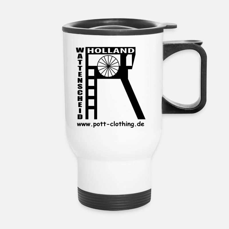Zeche Hollande (Wattenscheid) - Tasse isotherme avec poignée - blanc