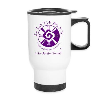 I am another yourself - Tasse isotherme avec poignée - blanc - Devant