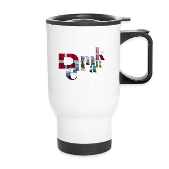 Danemark - Tasse isotherme avec poignée - blanc - Devant