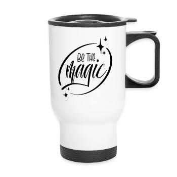 Be the magic - Thermal mug with handle - white - Front