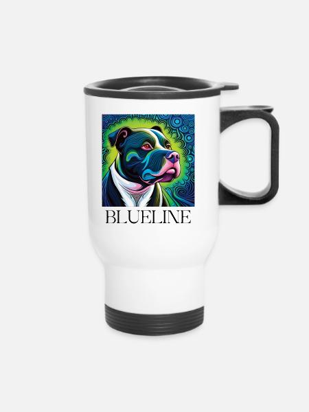 Blueline - Thermobecher mit Tragegriff - Weiß
