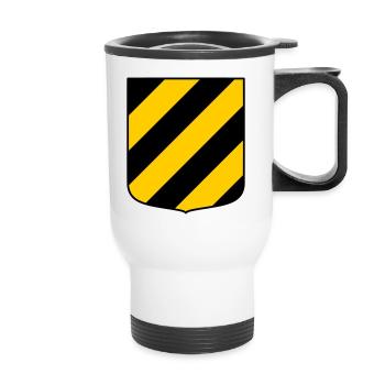 Rodent land - Thermal mug with handle - white - Front
