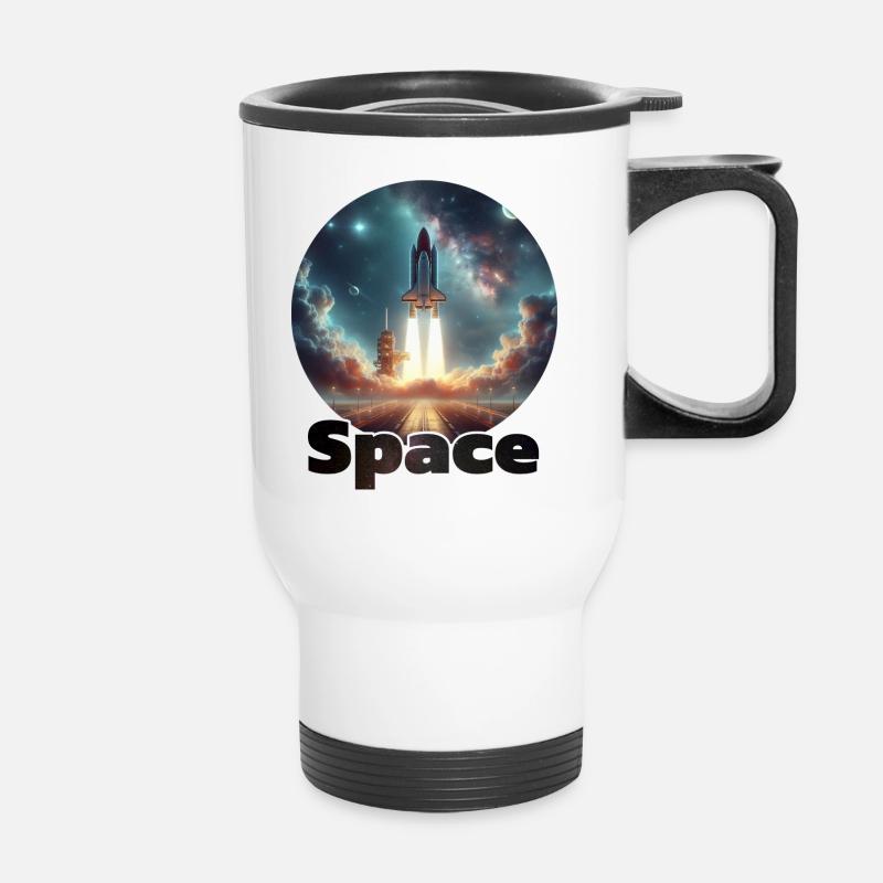 My Design - Thermobecher mit Tragegriff - Weiß