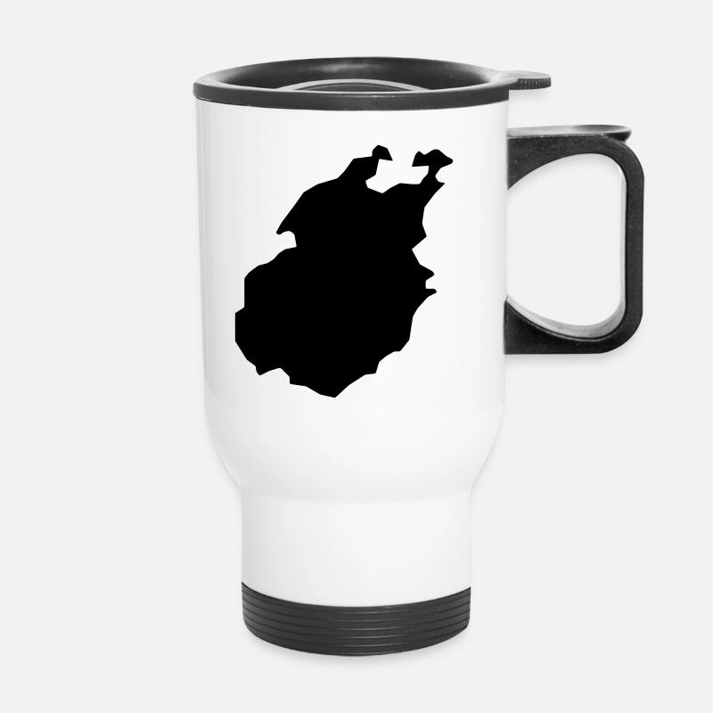 Paros - Thermal mug with handle - white
