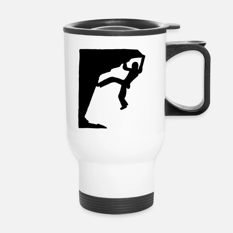 varappe - Tasse isotherme avec poignée - blanc