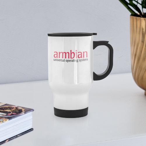 Small logo - Thermal mug with handle