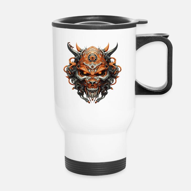 Lust - Thermal mug with handle - white