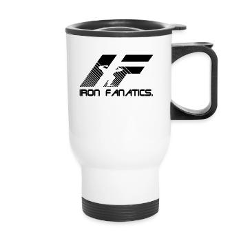Iron Fanatics - Thermal mug with handle - white - Front