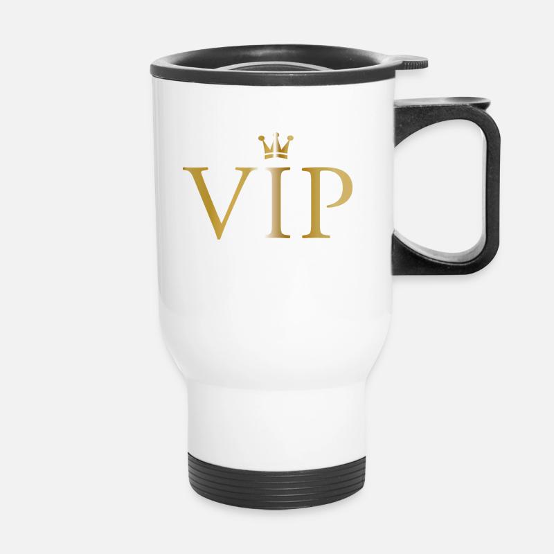 VIP - Tasse isotherme avec poignée - blanc