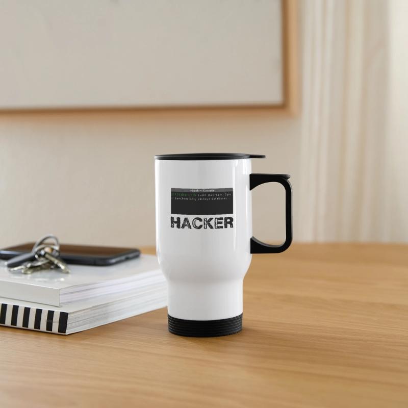 Thermobecher mit Tragegriff