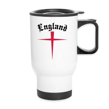 OLD ENGLAND - Tasse isotherme avec poignée - blanc - Devant