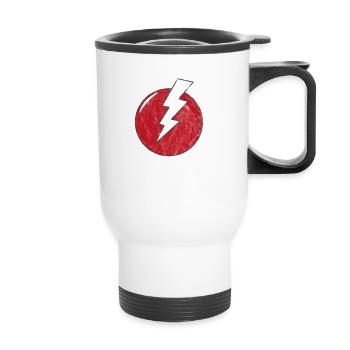 Blitz Name Shirt Superhero Superhero Jan - Thermal mug with handle - white - Front