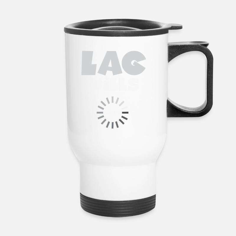 Gaming - Thermobecher mit Tragegriff - Weiß