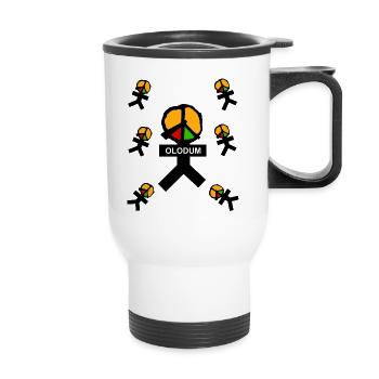 OLODUM Samba - Tasse isotherme avec poignée - blanc - Devant
