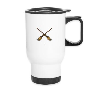 Pocket Tee Boomstick - Thermobecher mit Tragegriff - Weiß - Vorne