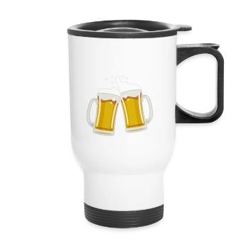 Prost 2018 German Beer Festival - Thermal mug with handle - white - Front
