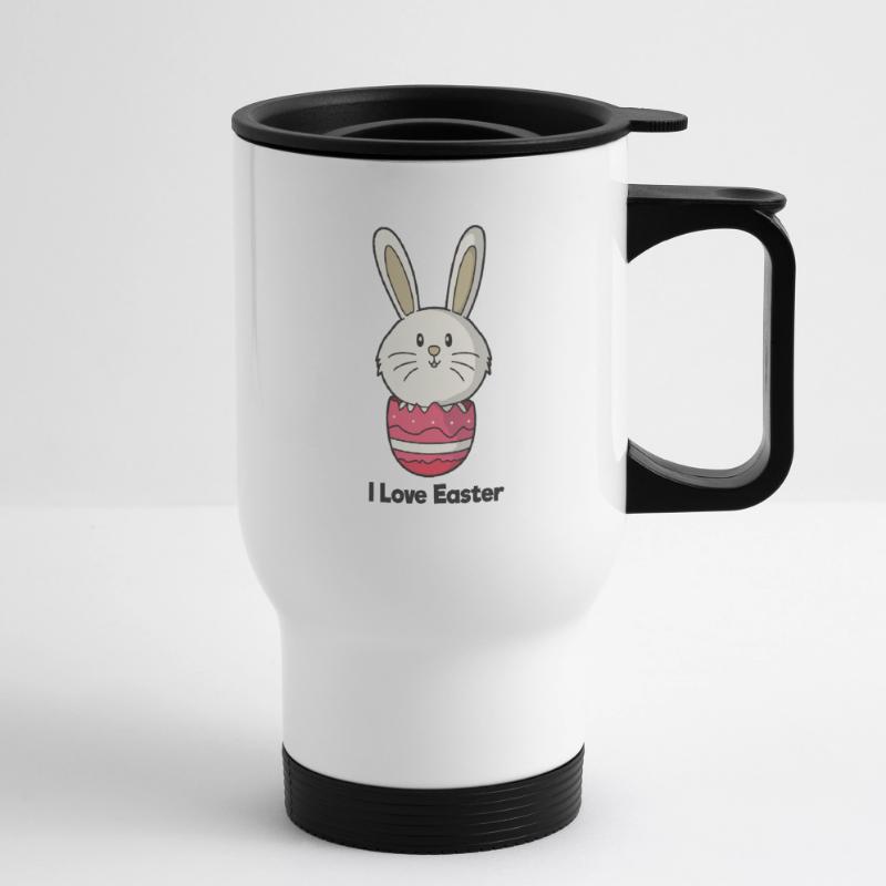 I Love Easter Easter Easter Easter Thermal mug with handle