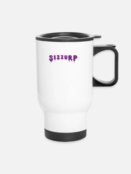 Sizzurp Codeine Lean - Thermobecher mit Tragegriff - Weiß