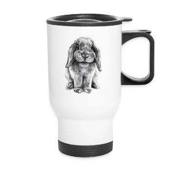 Buddy - Tasse isotherme avec poignée - blanc - Devant