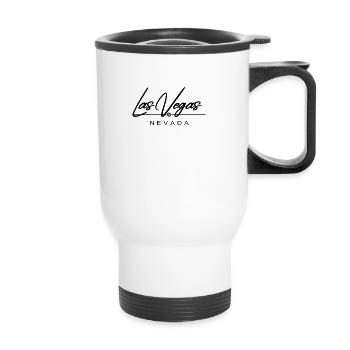 Las Vegas - Thermal mug with handle - white - Front