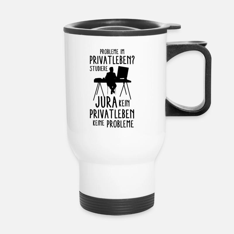 Jura - Thermobecher mit Tragegriff - Weiß