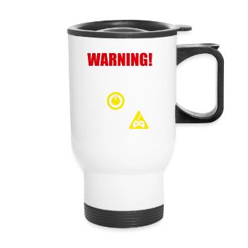 11e cadeau d'anniversaire pour garçons et filles de 11 ans Fu - Tasse isotherme avec poignée - blanc - Devant