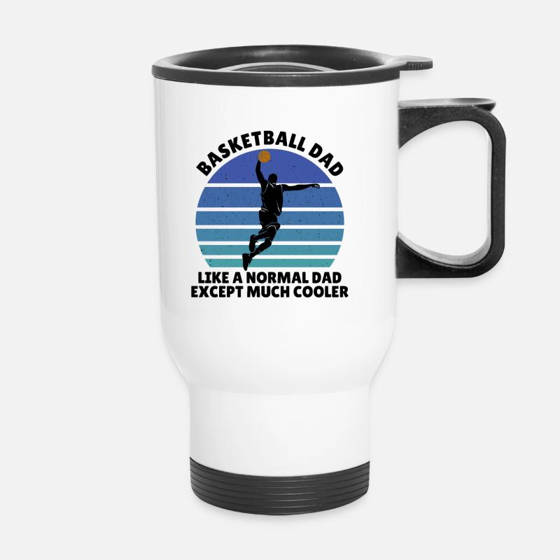 basket papa - Tasse isotherme avec poignée - blanc