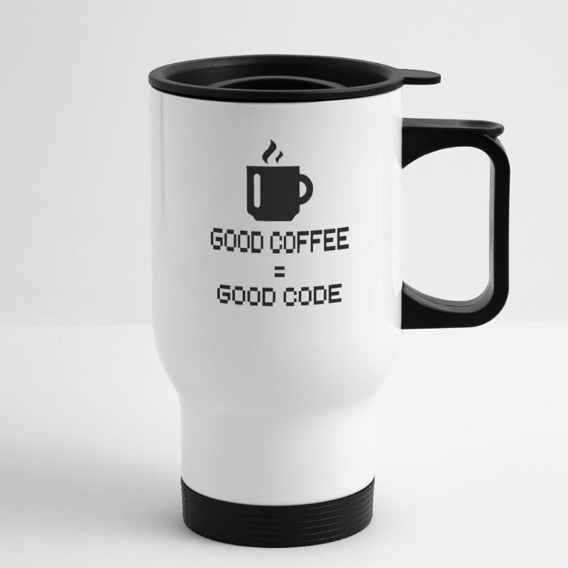 Programmeur - Codeur - Hacker - IT Tasse isotherme avec poignée