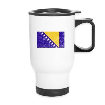 Bosna I Hercegovina by The Manzanita's - Thermal mug with handle - white - Front