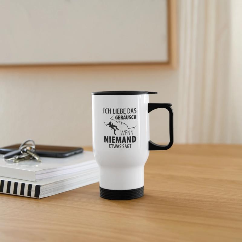 Thermobecher mit Tragegriff