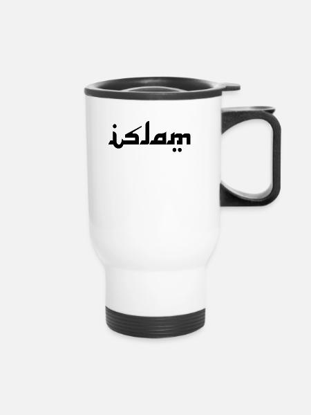 Islam - Thermobecher mit Tragegriff - Weiß