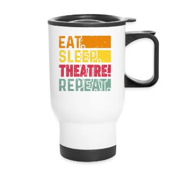Broadway Theatre - Thermal mug with handle - white - Front