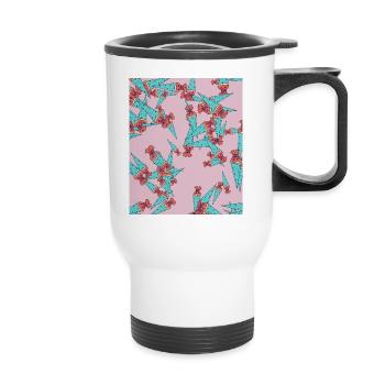 Sugar bag first day of school - Thermal mug with handle - white - Front