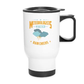 Storm Hunter Tornados Storm Chaser Gift - Thermal mug with handle - white - Front