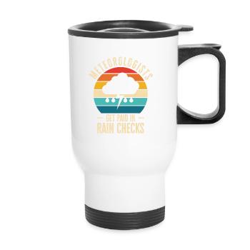 Storm Hunter Tornados Storm Chaser Gift - Thermal mug with handle - white - Front