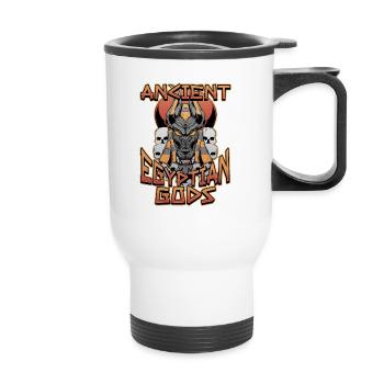Conception de la mythologie égyptienne pour un fan de l’Égypte ancienne - Tasse isotherme avec poignée - blanc - Devant