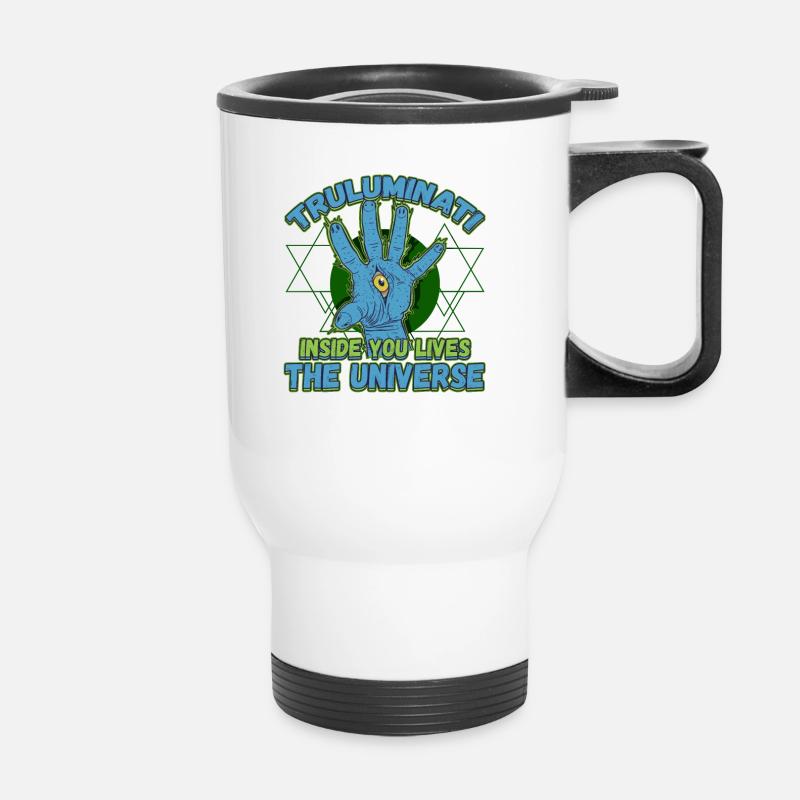 Egyptian Mythology Design for an Ancient Egypt Fan - Thermobecher mit Tragegriff - Weiß
