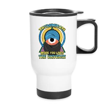 Conception de la mythologie égyptienne pour un fan de l’Égypte ancienne - Tasse isotherme avec poignée - blanc - Devant