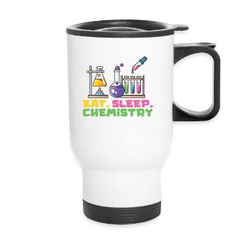 Scientist Chemist Physicist Physics Gift - Thermal mug with handle - white - Front