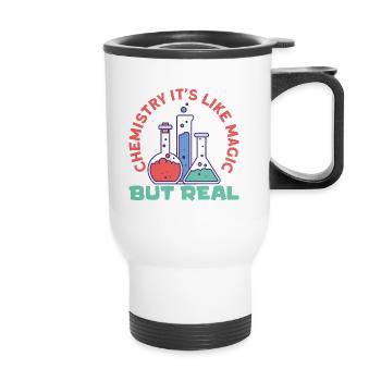 Scientist Chemist Physicist Physics Gift - Thermal mug with handle - white - Front