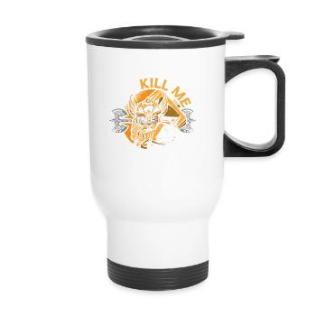 Norse Viking Mythology Design for Viking Warriors - Thermal mug with handle - white - Front