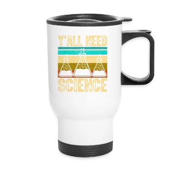 Scientist Chemist Physicist Physics Gift - Thermal mug with handle - white - Front