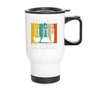 Scientist Chemist Physicist Physics Gift - Thermal mug with handle - white - Front