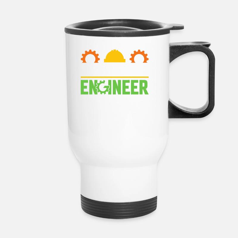 Mechanics Engineer Mechanical Engineering - Thermal mug with handle - white