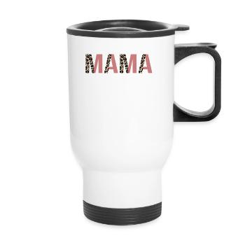 Mama - Thermal mug with handle - white - Front