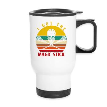 I got the Magic Stick Lacrosse - Thermal mug with handle - white - Front