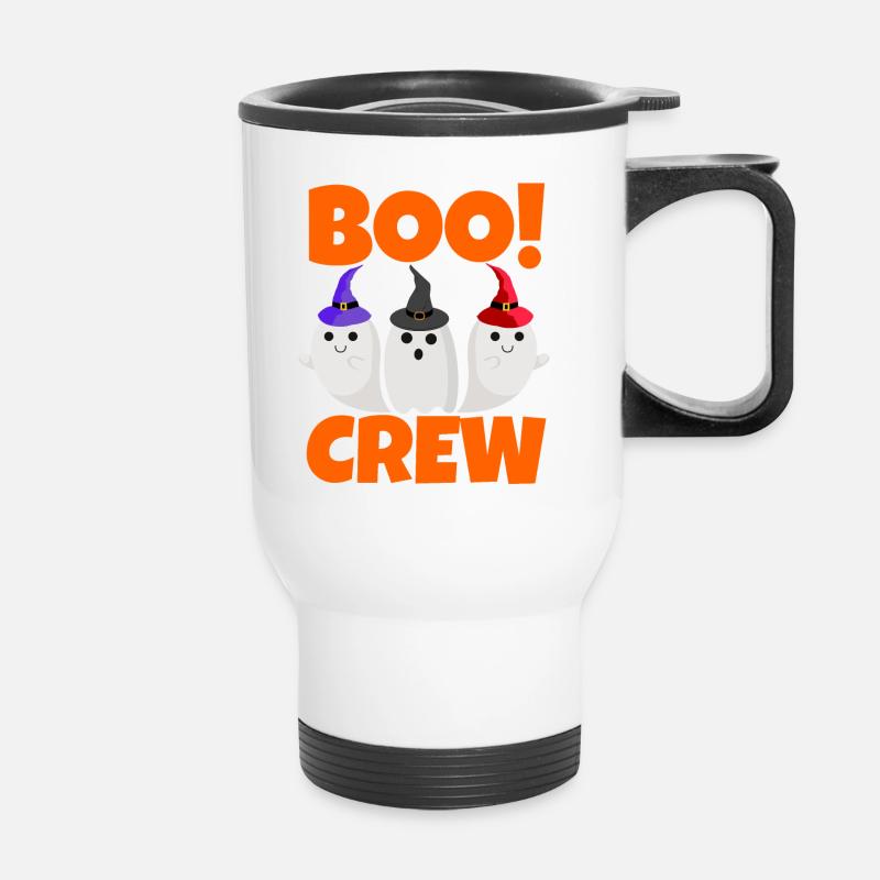 Boo Crew - Thermobecher mit Tragegriff - Weiß