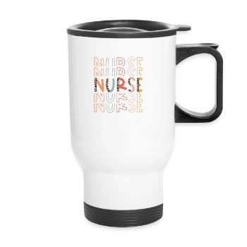 Infirmière Hospital Médecin d’urgence Paramédical - Tasse isotherme avec poignée - blanc - Devant