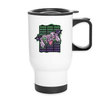 Costume de jeu d’Halloween de haute peur de haut niveau - Tasse isotherme avec poignée - blanc - Devant
