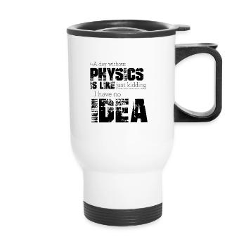 Physics - Thermal mug with handle - white - Front